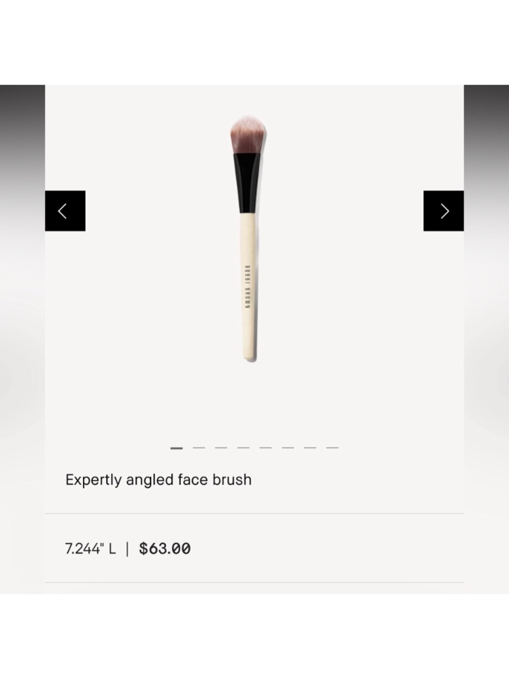 Bobbi Brown Foundation Brushes (2) &  Blush BB cosmetic bag - Picture 9 of 9